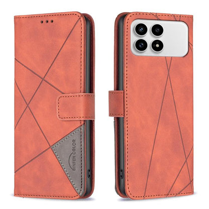 Magnetic Buckle Rhombus Texture Leather Phone Case, For Redmi K90 Max 5G, For Redmi A7 Pro 171mm / Poco C85x 5G, For Redmi 15a 5G, For Redmi Tubo 5 Max / Poco X8 Pro Max, For Redmi Tubo 5 / Poco X8 Pro 5G, For Redmi Note 15 5G Global 164mm             ...