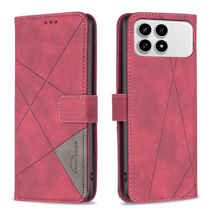 Magnetic Buckle Rhombus Texture Leather Phone Case, For Redmi K90 Max 5G, For Redmi A7 Pro 171mm / Poco C85x 5G, For Redmi 15a 5G, For Redmi Tubo 5 Max / Poco X8 Pro Max, For Redmi Tubo 5 / Poco X8 Pro 5G, For Redmi Note 15 5G Global 164mm             ...