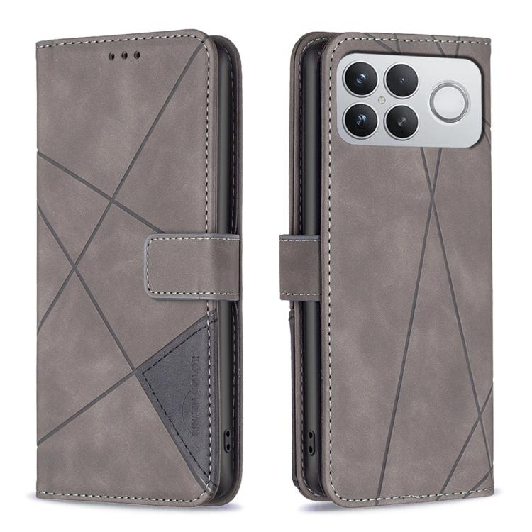 Magnetic Buckle Rhombus Texture Leather Phone Case, For Redmi K90 Max 5G, For Redmi A7 Pro 171mm / Poco C85x 5G, For Redmi 15a 5G, For Redmi Tubo 5 Max / Poco X8 Pro Max, For Redmi Tubo 5 / Poco X8 Pro 5G, For Redmi Note 15 5G Global 164mm             ...
