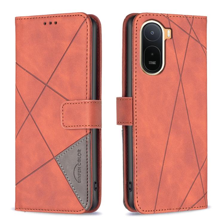 Magnetic Buckle Rhombus Texture Leather Phone Case, For Redmi K90 Max 5G, For Redmi A7 Pro 171mm / Poco C85x 5G, For Redmi 15a 5G, For Redmi Tubo 5 Max / Poco X8 Pro Max, For Redmi Tubo 5 / Poco X8 Pro 5G, For Redmi Note 15 5G Global 164mm             ...