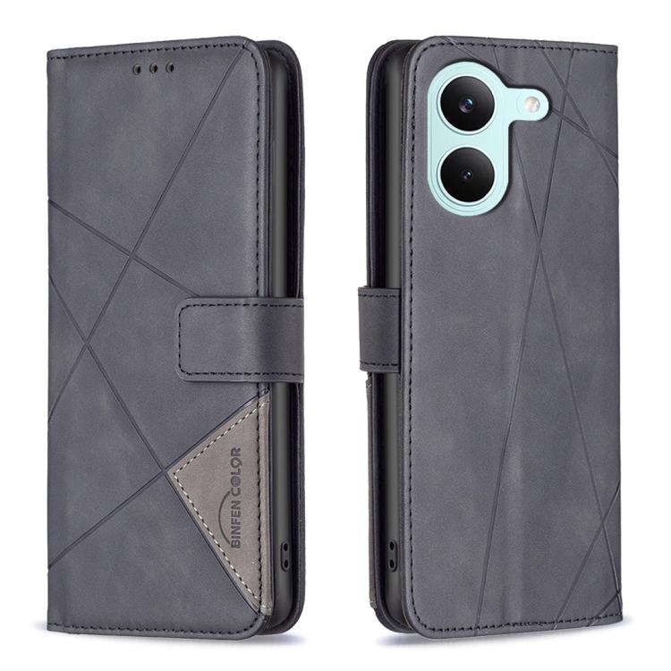 Magnetic Buckle Rhombus Texture Leather Phone Case, For Redmi K90 Max 5G, For Redmi A7 Pro 171mm / Poco C85x 5G, For Redmi 15a 5G, For Redmi Tubo 5 Max / Poco X8 Pro Max, For Redmi Tubo 5 / Poco X8 Pro 5G, For Redmi Note 15 5G Global 164mm             ...
