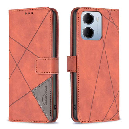 Magnetic Buckle Rhombus Texture Leather Phone Case, For Redmi K90 Max 5G, For Redmi A7 Pro 171mm / Poco C85x 5G, For Redmi 15a 5G, For Redmi Tubo 5 Max / Poco X8 Pro Max, For Redmi Tubo 5 / Poco X8 Pro 5G, For Redmi Note 15 5G Global 164mm             ...