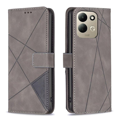 Magnetic Buckle Rhombus Texture Leather Phone Case, For Redmi 15C 5G/4G Global 171/Poco C85 4G, For Redmi Note 17 Pro 5G Global 163mm, For Redmi Note 17 Pro+ 5G Global 163mm, For Redmi K100 Pro Max 5G, For Redmi 17 4G / 5G Global 170mm                 ...