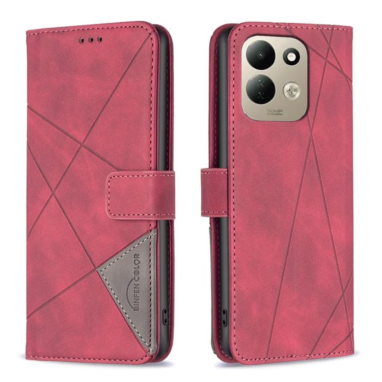 Magnetic Buckle Rhombus Texture Leather Phone Case, For Redmi 15C 5G/4G Global 171/Poco C85 4G, For Redmi Note 17 Pro 5G Global 163mm, For Redmi Note 17 Pro+ 5G Global 163mm, For Redmi K100 Pro Max 5G, For Redmi 17 4G / 5G Global 170mm                 ...