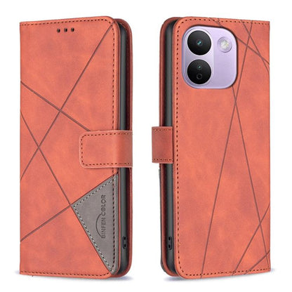 Magnetic Buckle Rhombus Texture Leather Phone Case, For Redmi 15C 5G/4G Global 171/Poco C85 4G, For Redmi Note 17 Pro 5G Global 163mm, For Redmi Note 17 Pro+ 5G Global 163mm, For Redmi K100 Pro Max 5G, For Redmi 17 4G / 5G Global 170mm                 ...
