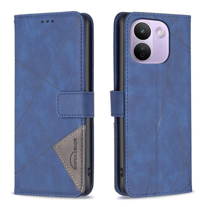 Magnetic Buckle Rhombus Texture Leather Phone Case, For Redmi 15C 5G/4G Global 171/Poco C85 4G, For Redmi Note 17 Pro 5G Global 163mm, For Redmi Note 17 Pro+ 5G Global 163mm, For Redmi K100 Pro Max 5G, For Redmi 17 4G / 5G Global 170mm                 ...