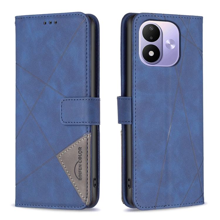 Magnetic Buckle Rhombus Texture Leather Phone Case, For Redmi 15C 5G/4G Global 171/Poco C85 4G, For Redmi Note 17 Pro 5G Global 163mm, For Redmi Note 17 Pro+ 5G Global 163mm, For Redmi K100 Pro Max 5G, For Redmi 17 4G / 5G Global 170mm                 ...