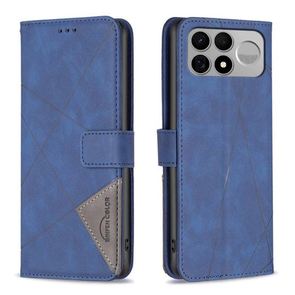 Magnetic Buckle Rhombus Texture Leather Phone Case, For Redmi 15C 5G/4G Global 171/Poco C85 4G, For Redmi Note 17 Pro 5G Global 163mm, For Redmi Note 17 Pro+ 5G Global 163mm, For Redmi K100 Pro Max 5G, For Redmi 17 4G / 5G Global 170mm                 ...