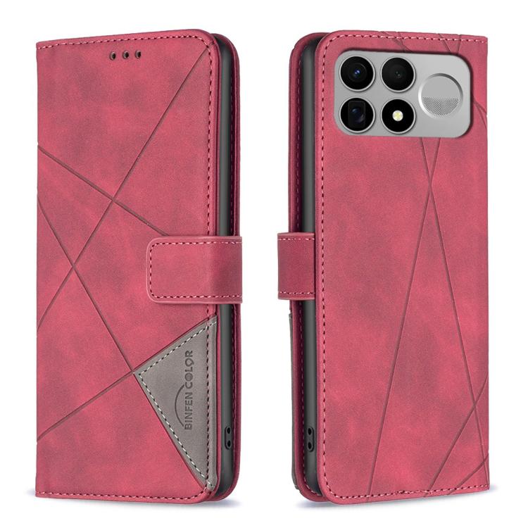 Magnetic Buckle Rhombus Texture Leather Phone Case, For Redmi 15C 5G/4G Global 171/Poco C85 4G, For Redmi Note 17 Pro 5G Global 163mm, For Redmi Note 17 Pro+ 5G Global 163mm, For Redmi K100 Pro Max 5G, For Redmi 17 4G / 5G Global 170mm                 ...