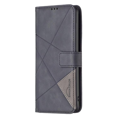 Magnetic Buckle Rhombus Texture Leather Phone Case, For Redmi 15C 5G/4G Global 171/Poco C85 4G, For Redmi Note 17 Pro 5G Global 163mm, For Redmi Note 17 Pro+ 5G Global 163mm, For Redmi K100 Pro Max 5G, For Redmi 17 4G / 5G Global 170mm                 ...