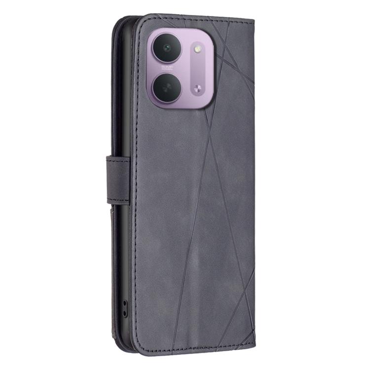 Magnetic Buckle Rhombus Texture Leather Phone Case, For Redmi 15C 5G/4G Global 171/Poco C85 4G, For Redmi Note 17 Pro 5G Global 163mm, For Redmi Note 17 Pro+ 5G Global 163mm, For Redmi K100 Pro Max 5G, For Redmi 17 4G / 5G Global 170mm                 ...