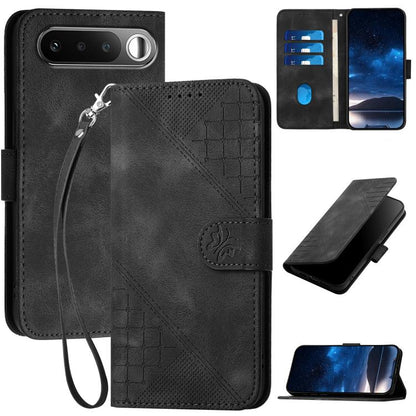 Grid Butterfly Embossed Pattern Leather Phone Case with Lanyard, For Realme 16T 5G, For Realme C100 4G, For Realme P4 Power 5G, For Realme Note 80 4G, For Realme Neo8 5G, For Realme 16 5G, For Realme 16 Pro+ 5G Global, For Realme 16 Pro 5G Global      ...
