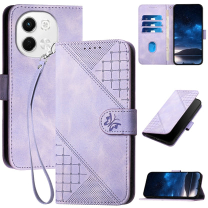 Grid Butterfly Embossed Pattern Leather Phone Case with Lanyard, For Tecno Pova Curve 2 5G, For Tecno Spark Go 3 / Pop 20 4G, For Tecno Spark 50 4G, For Tecno Camon 50 Pro 4G, For Tecno Camon 50 4G, For Tecno Spark Slim, For Tecno Spark 40 4G          ...