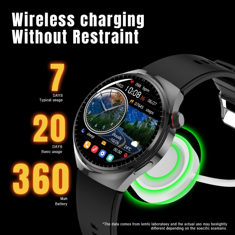 LF38 1.6 inch IPS Screen Steel Strap Smart Watch Supports Blood Oxygen Monitoring