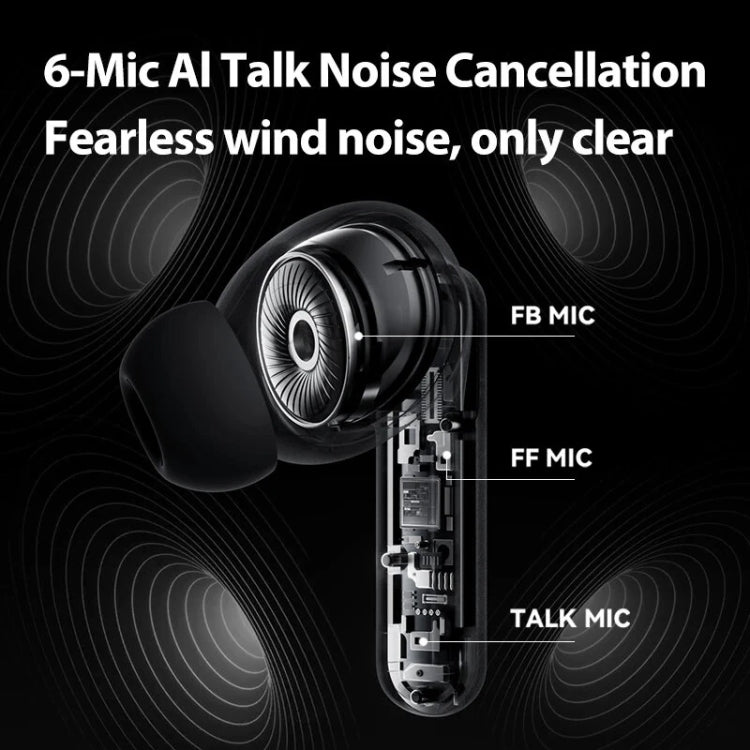 Sanag T51S TWS ANC Noise Reduction Wireless Bluetooth Earphone