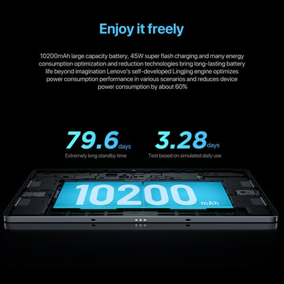 Tablette Lenovo Xiaoxin Pad Pro 12,7 pouces 2025 WiFi, ZUI 16, MediaTek Dimensity 8300 Octa Core, prise en charge de l'identification par empreinte digitale et faciale, 8 Go+128 Go, 8 Go+256 Go, 12 Go+256 Go