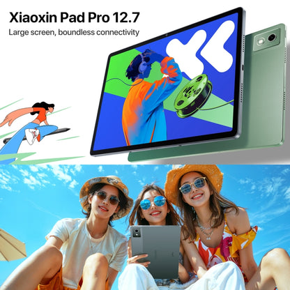 Tablette Lenovo Xiaoxin Pad Pro 12,7 pouces 2025 WiFi, ZUI 16, MediaTek Dimensity 8300 Octa Core, prise en charge de l'identification par empreinte digitale et faciale, 8 Go+128 Go, 8 Go+256 Go, 12 Go+256 Go