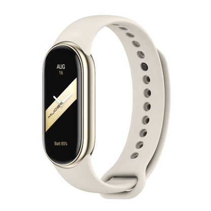 MIJOBS Metal Buckle Solid Color Silicone Watch Band, For Xiaomi Smart Band 11 / 10 / 9 / 8
