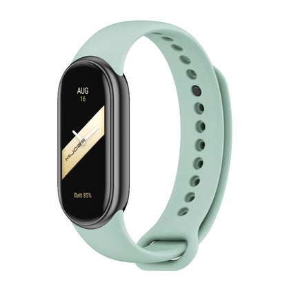 MIJOBS Metal Buckle Solid Color Silicone Watch Band, For Xiaomi Smart Band 11 / 10 / 9 / 8
