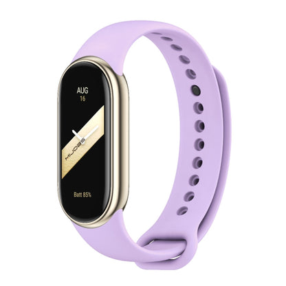 MIJOBS Metal Buckle Solid Color Silicone Watch Band, For Xiaomi Smart Band 11 / 10 / 9 / 8
