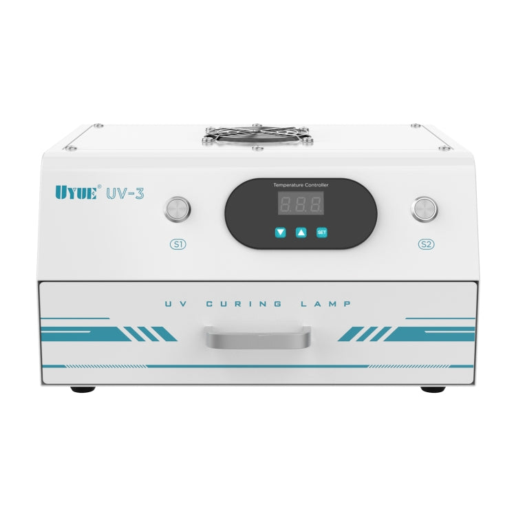 Uyue UV-3 7 inch Phone Timing Intelligent Curing Lamp Mechanic, EU Plug, US Plug