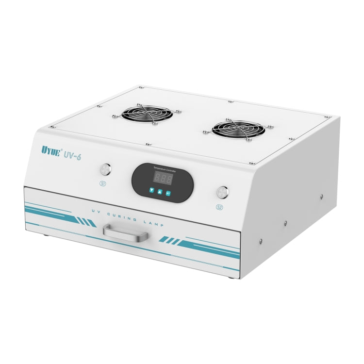 Uyue UV-6 15 inch Double Timing Intelligent Curing Lamp Mechanic for Phone / Pad, EU Plug, US Plug