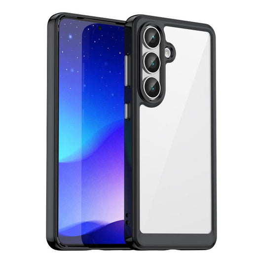 Colorful Series Acrylic Hybrid TPU Phone Case, For Samsung Galaxy S26+ 5G, For Samsung Galaxy S26 Edge 5G, For Samsung Galaxy S26 Ultra 5G, For Samsung Galaxy S26 5G, For Samsung Galaxy S25 Edge 5G, For Samsung Galaxy S25 5G, For Samsung Galaxy S25+ 5G...