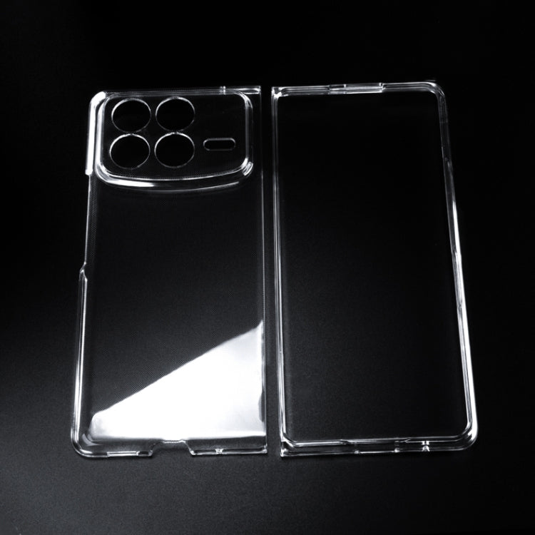 Transparent PC Phone Case, For Xiaomi Mix Flip 2, For Xiaomi Mix Flip, For Xiaomi Mix Fold 4