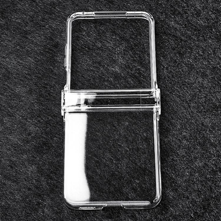 Three Parts Full Coverage PC Transparent Phone Case, For Xiaomi Mix Flip 2, For Xiaomi Mix Flip