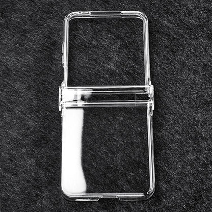 Three Parts Full Coverage PC Transparent Phone Case, For Xiaomi Mix Flip 2, For Xiaomi Mix Flip