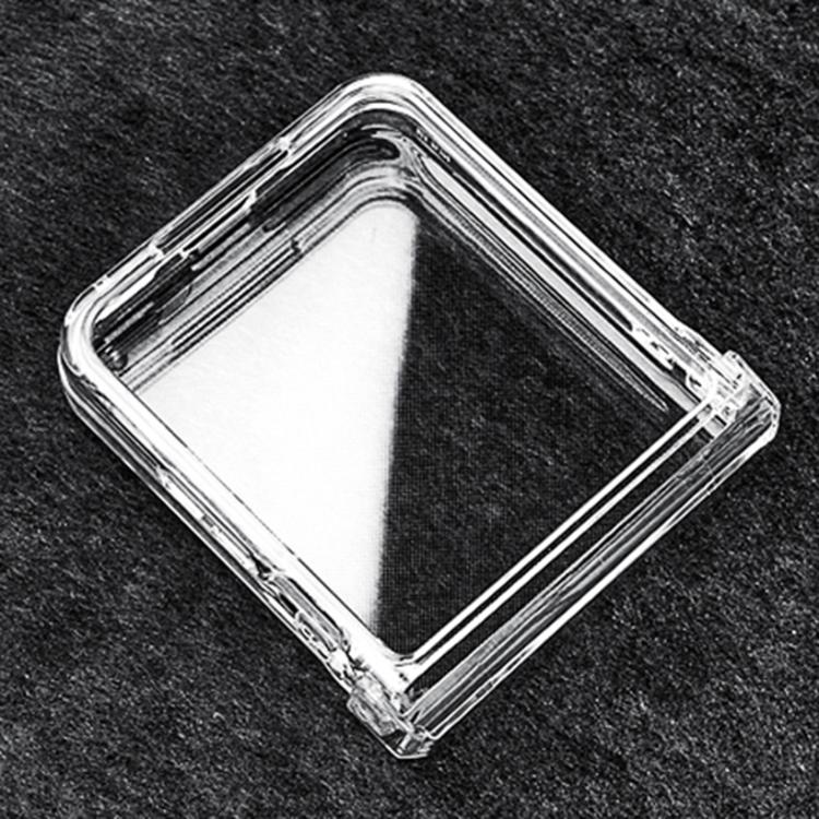 Three Parts Full Coverage PC Transparent Phone Case, For Xiaomi Mix Flip 2, For Xiaomi Mix Flip