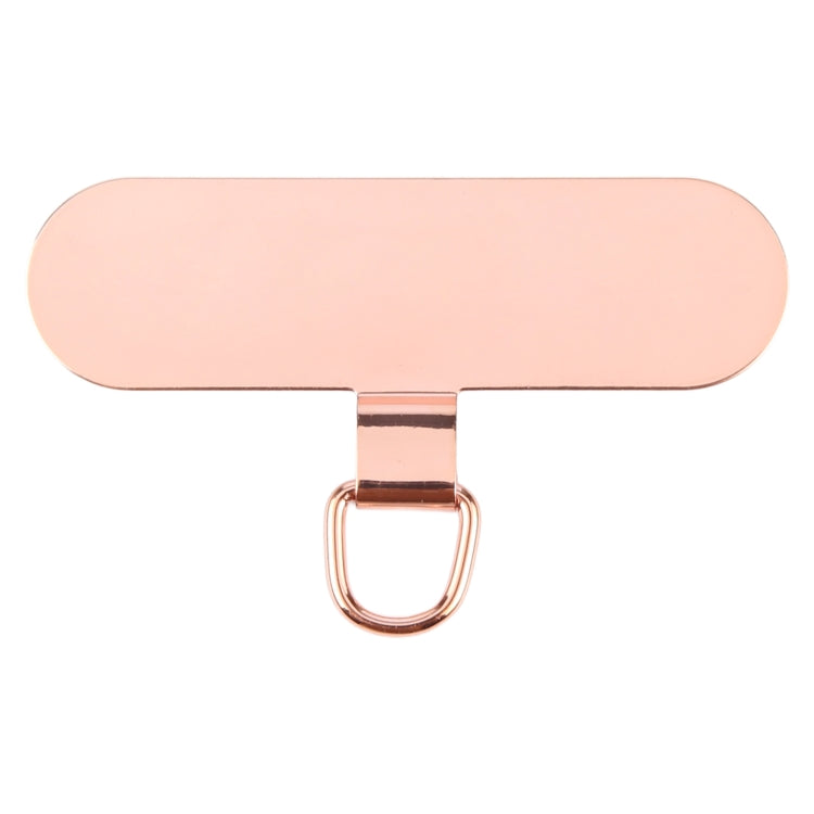 Oval Metal Mobile Phone Lanyard Fixing Gasket