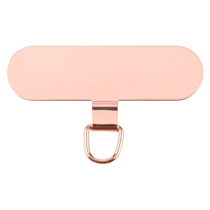 Oval Metal Mobile Phone Lanyard Fixing Gasket