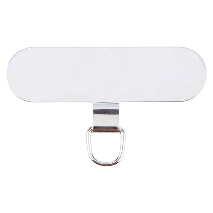 Oval Metal Mobile Phone Lanyard Fixing Gasket