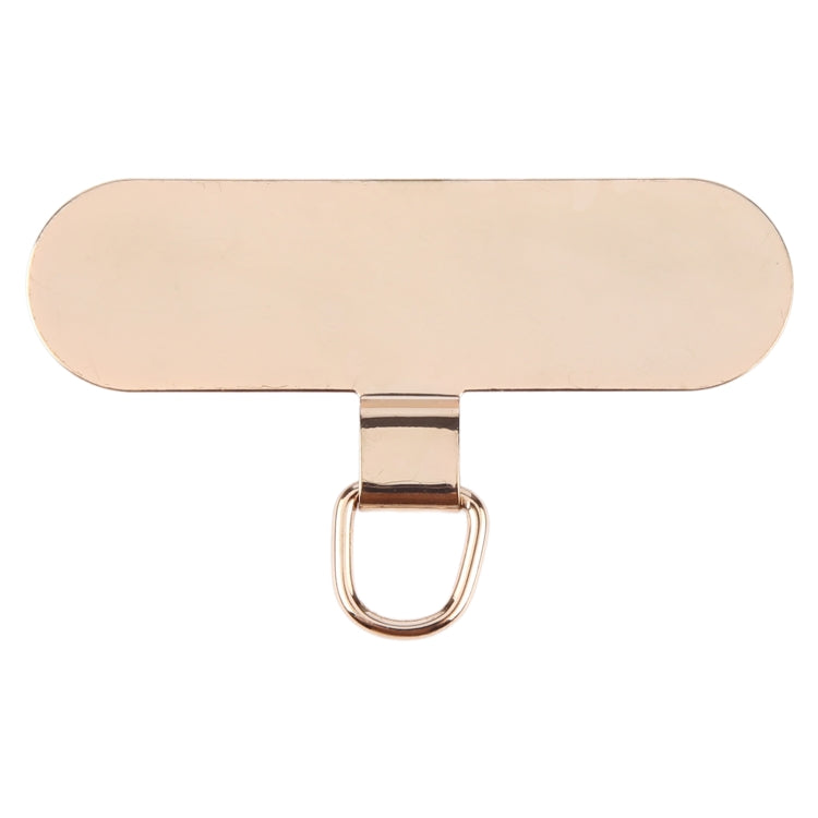 Oval Metal Mobile Phone Lanyard Fixing Gasket