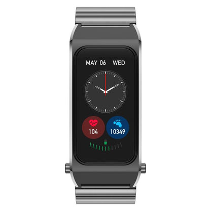 B7 Pro 1.5 inch 2 in 1 Bluetooth Earphone Silicone Strap Smart Watch, Support Heart Rate / Sleep Monitoring