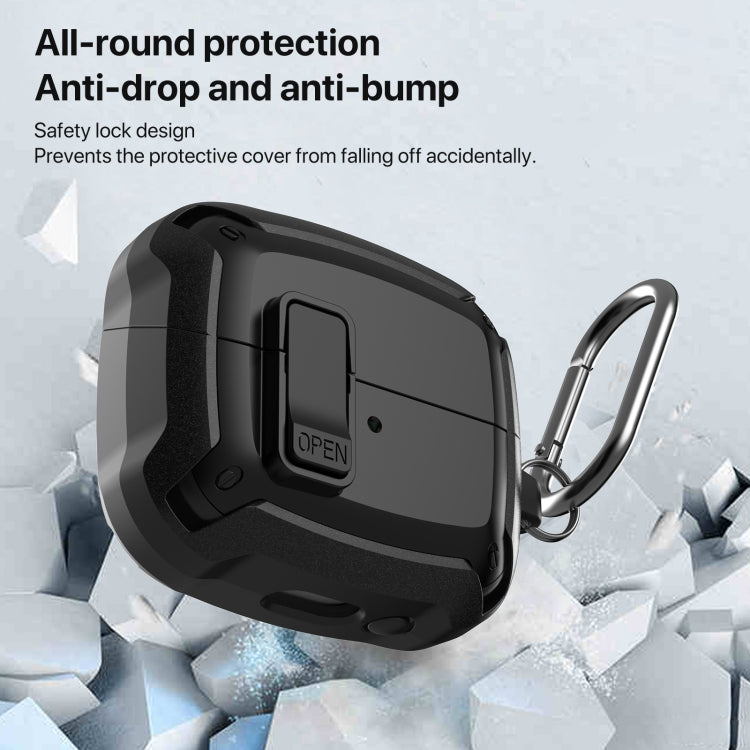 Bumblebee Earphone Protective Case with Switch & Hook, For Samsung Galaxy Buds 3 / 3 Pro