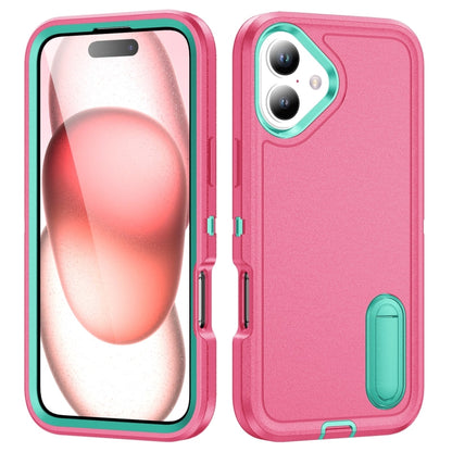 Rugged PC + Silicone Phone Case with Holder