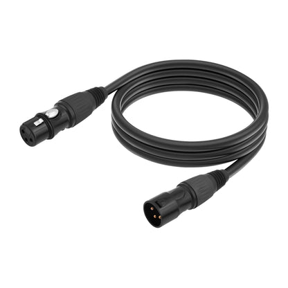 JC1015 XLR 3pin Male to Female Audio Cable, 1m, 1.8m, 3m, 5m, 10m