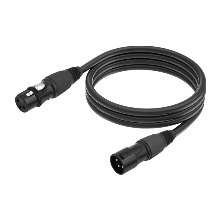 JC1015 XLR 3pin Male to Female Audio Cable, 1m, 1.8m, 3m, 5m, 10m