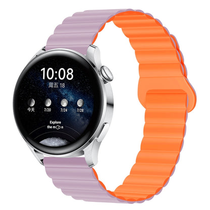 Two Color Magnetic Silicone Watch Band, 20mm, 22mm