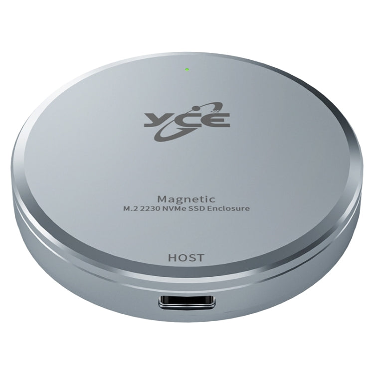 YCE-V195F USB-C / Type-C to M.2 NVMe Magnetic Hard Drive Enclosure, YCE-V195F