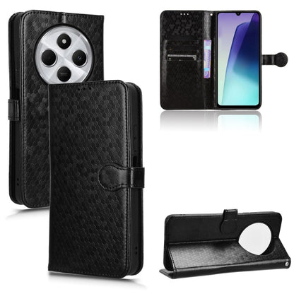 Honeycomb Dot Texture Leather Phone Case, For Xiaomi Poco X7 Pro 5G / Redmi Turbo 4 5G, For Xiaomi Poco M7 Pro 5G / Redmi Note 14 5G, For Redmi K80 / K80 Pro, For Redmi Note 14 Pro 4G, For Redmi Note 14 4G 163.25mm, For Redmi 14C 4G, For Redmi K70 Ultra