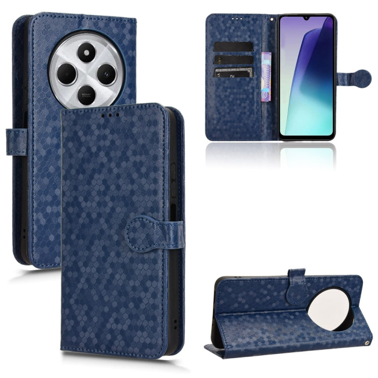 Honeycomb Dot Texture Leather Phone Case, For Xiaomi Poco X7 Pro 5G / Redmi Turbo 4 5G, For Xiaomi Poco M7 Pro 5G / Redmi Note 14 5G, For Redmi K80 / K80 Pro, For Redmi Note 14 Pro 4G, For Redmi Note 14 4G 163.25mm, For Redmi 14C 4G, For Redmi K70 Ultra