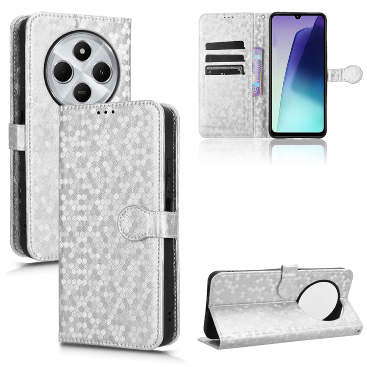 Honeycomb Dot Texture Leather Phone Case, For Xiaomi Poco X7 Pro 5G / Redmi Turbo 4 5G, For Xiaomi Poco M7 Pro 5G / Redmi Note 14 5G, For Redmi K80 / K80 Pro, For Redmi Note 14 Pro 4G, For Redmi Note 14 4G 163.25mm, For Redmi 14C 4G, For Redmi K70 Ultra