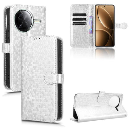 Honeycomb Dot Texture Leather Phone Case, For Redmi Turbo 4 Pro 5G, For Xiaomi Poco X7 Pro 5G / Redmi Turbo 4 5G, For Xiaomi Poco M7 Pro 5G / Redmi Note 14 5G, For Redmi K80 / K80 Pro, For Redmi Note 14 Pro 4G, For Redmi Note 14 4G 163.25mm            ...