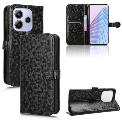 Honeycomb Dot Texture Leather Phone Case, For Redmi Turbo 4 Pro 5G, For Xiaomi Poco X7 Pro 5G / Redmi Turbo 4 5G, For Xiaomi Poco M7 Pro 5G / Redmi Note 14 5G, For Redmi K80 / K80 Pro, For Redmi Note 14 Pro 4G, For Redmi Note 14 4G 163.25mm            ...