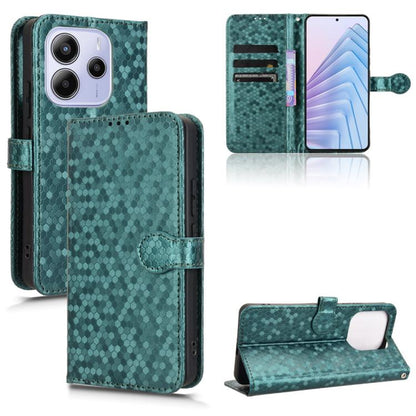 Honeycomb Dot Texture Leather Phone Case, For Redmi Turbo 4 Pro 5G, For Xiaomi Poco X7 Pro 5G / Redmi Turbo 4 5G, For Xiaomi Poco M7 Pro 5G / Redmi Note 14 5G, For Redmi K80 / K80 Pro, For Redmi Note 14 Pro 4G, For Redmi Note 14 4G 163.25mm            ...