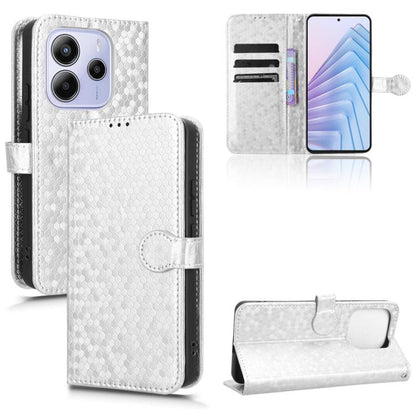 Honeycomb Dot Texture Leather Phone Case, For Xiaomi Poco X7 Pro 5G / Redmi Turbo 4 5G, For Xiaomi Poco M7 Pro 5G / Redmi Note 14 5G, For Redmi K80 / K80 Pro, For Redmi Note 14 Pro 4G, For Redmi Note 14 4G 163.25mm, For Redmi 14C 4G, For Redmi K70 Ultra