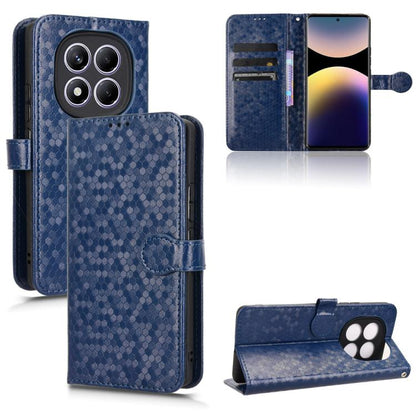 Honeycomb Dot Texture Leather Phone Case, For Redmi Turbo 4 Pro 5G, For Xiaomi Poco X7 Pro 5G / Redmi Turbo 4 5G, For Xiaomi Poco M7 Pro 5G / Redmi Note 14 5G, For Redmi K80 / K80 Pro, For Redmi Note 14 Pro 4G, For Redmi Note 14 4G 163.25mm            ...